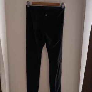 Athleta Shine leggings, medium, black